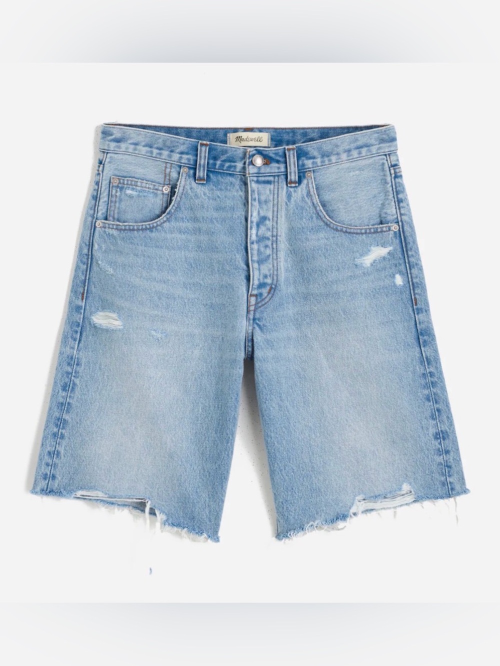 MADEWELL - The Essex Long Baggy Short 26 🩵💙🌊👖